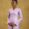 AYOKA Red & Purple Wide-Leg Jumpsuit - Bojamiley Evolve Collection, All Colors
