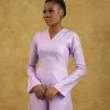 AYOKA Red & Purple Wide-Leg Jumpsuit - FREE Delivery, All Colors