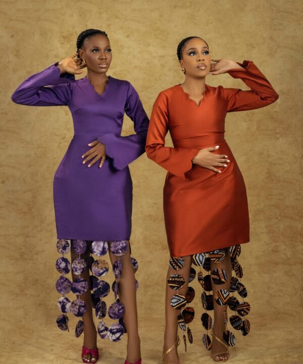 Alternative view of ARAIRE  Fringed Midi Dress. FREE Delivery Nationwide