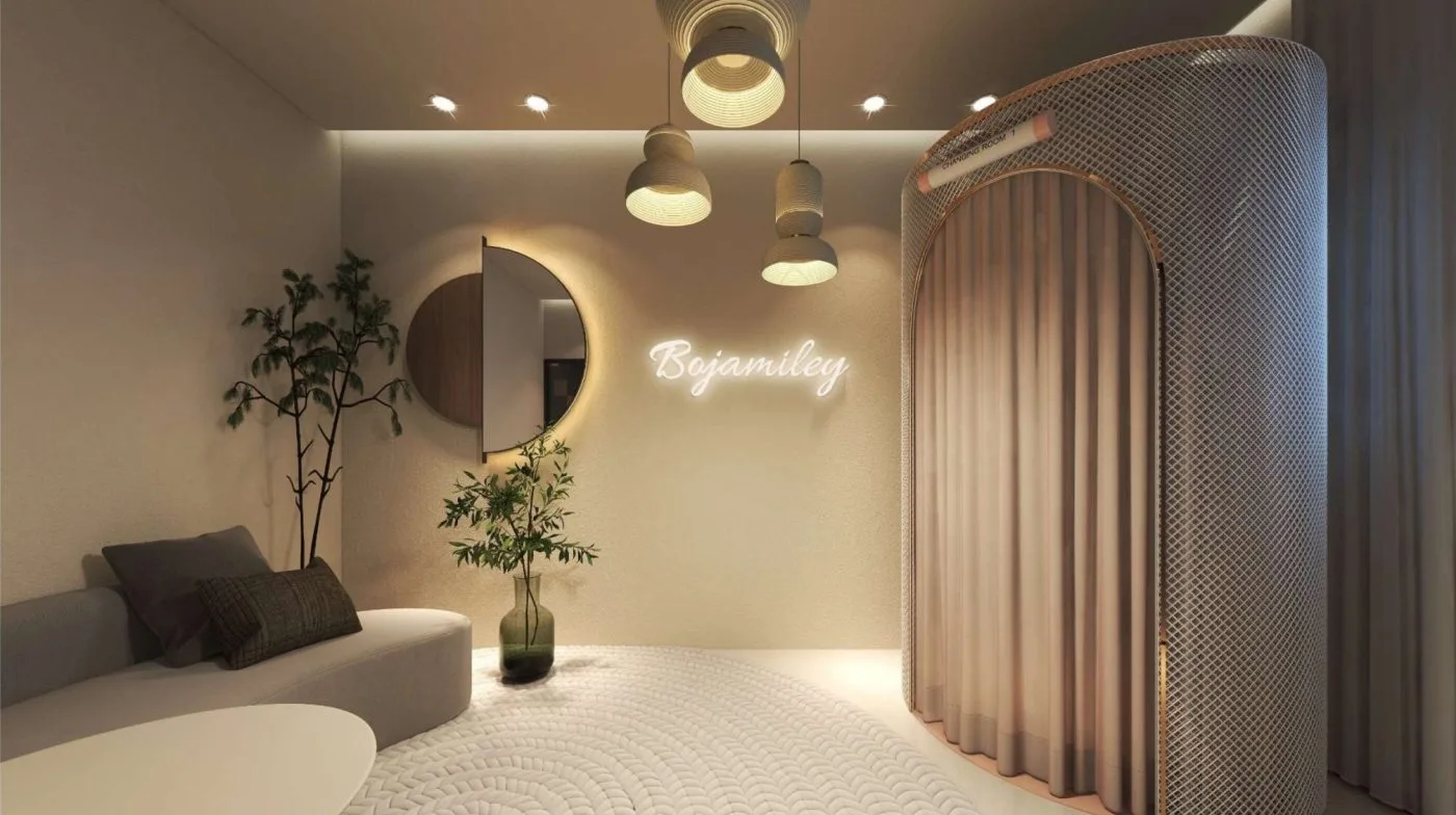 This is an image of the interior of bojamiley fashion house in Lagos state, Nigeria