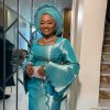 Elegant Aqua Blue Nigerian Aso Oke Traditional Attire for Women –  Yoruba Wedding & Special Occasion Outfit
