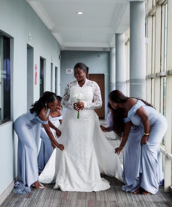 An image of a premium bespoke bridal dress for women
