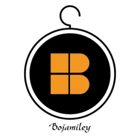 This is an image of the logo of bojamiley, a bridal fashion shop in Lagos, Nigeria