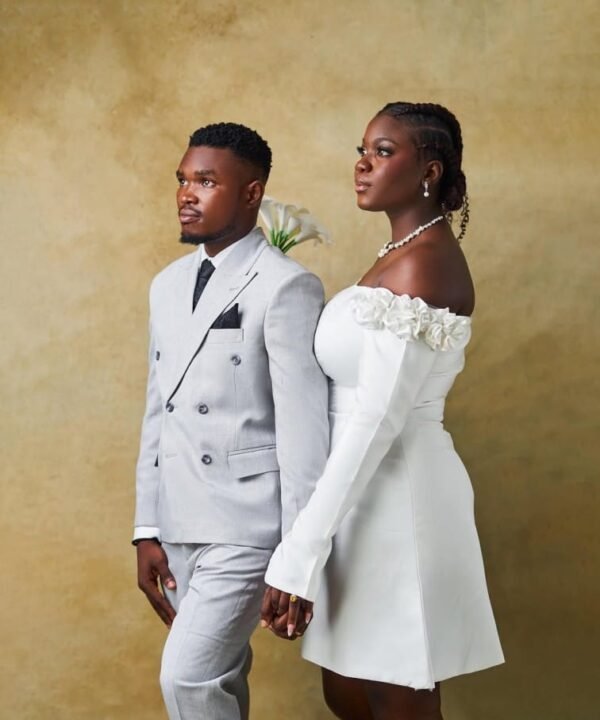 TOMIYIN Court Wedding Dress for Women | Luxury Civil Bridal by Bojamiley - Image 3
